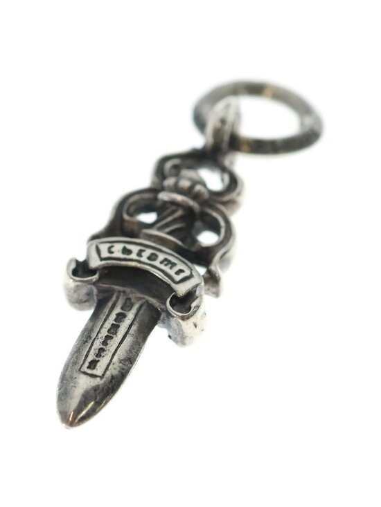 Chrome Hearts 5 Dagger 5 Daga Charm Vintage Pendant Top Silver